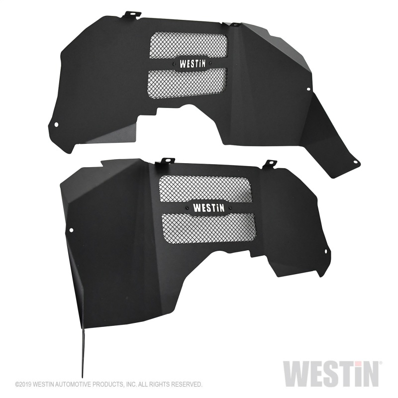 Westin 62-11025 Inner Fenders Front Textured Black NEW