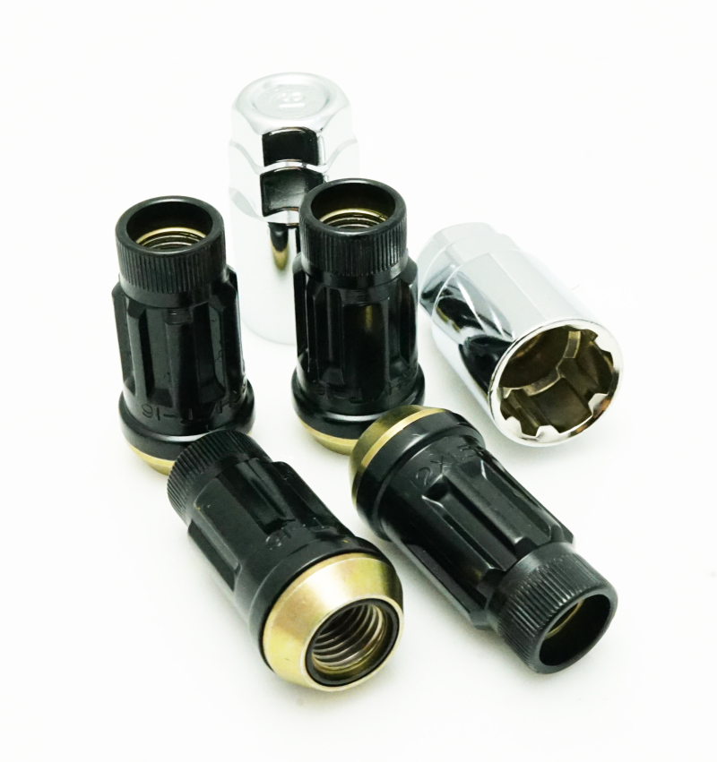 Wheel Mate Muteki SR45R Lock Set 12x1.25 - Black (4pcs) - 34937B