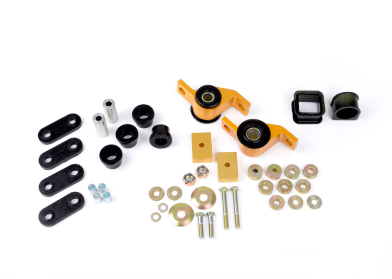 Whiteline WEK076 Front Essential Vehicle Kit; For Subaru Impreza Outback/WRX