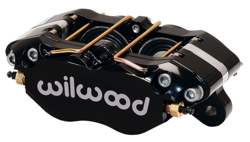 Wilwood Caliper-Dynapro Dust-Boot 5.25in Mount - Blk 1.75in Pistons 1.00in Disc - 120-15131-BK