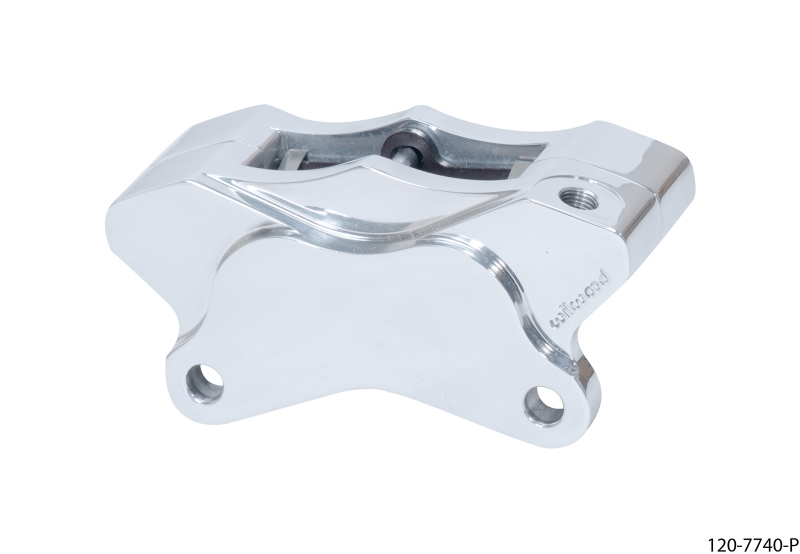 Wilwood Caliper-GP310 Polished Rear 1.25in Pistons .25in Disc - 120-7740-P