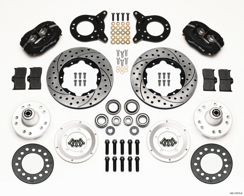 Wilwood 140-11073-D Forged Dynalite Pro Series Front Brake Kit NEW