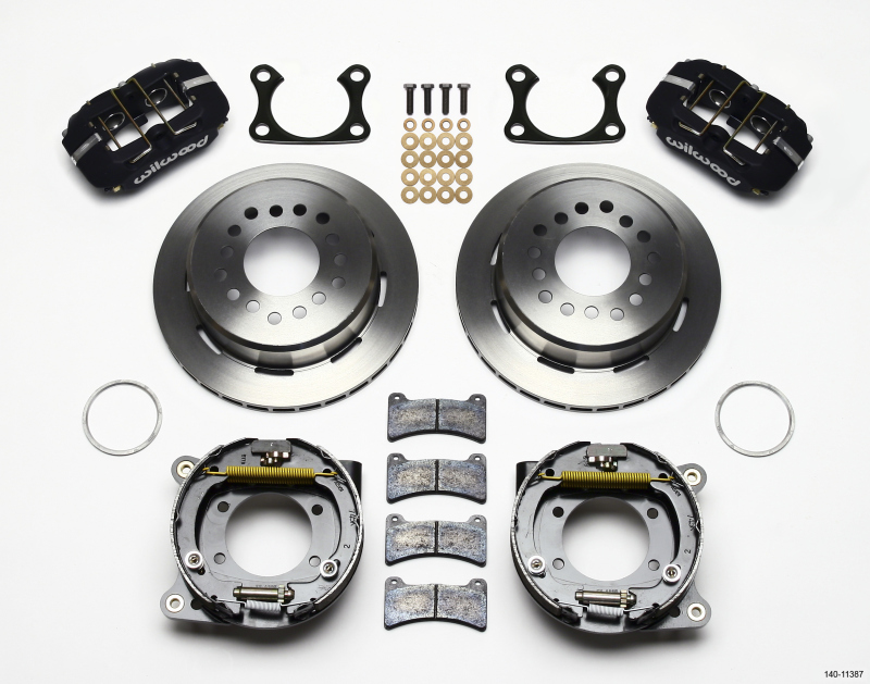 Wilwood 140-11387 Dynapro Low Profile Rear Disc Big Brake Kit For Ford NEW