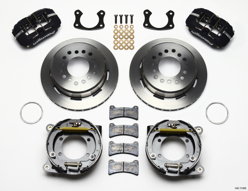 Wilwood 140-11389 Forged Dynapro Low-Profile Rear Parking Brake Kit NEW