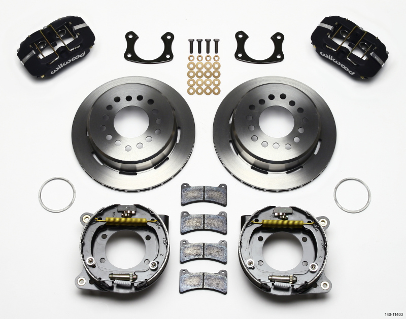 Wilwood 140-11403 Forged Dynapro Low-Profile Rear Parking Brake Kit NEW