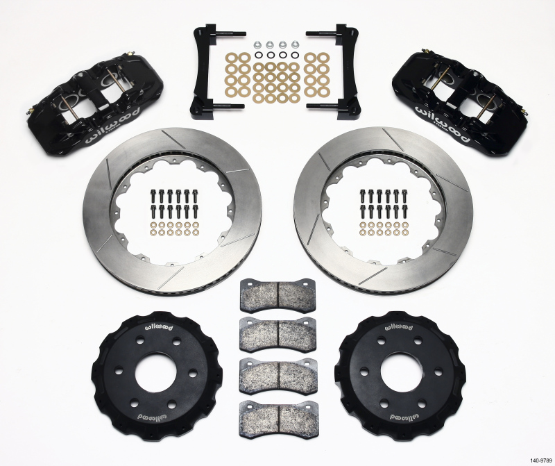 Wilwood 140-9789 AERO6 Truck Front Big Brake Kit - GT Slotted Rotor