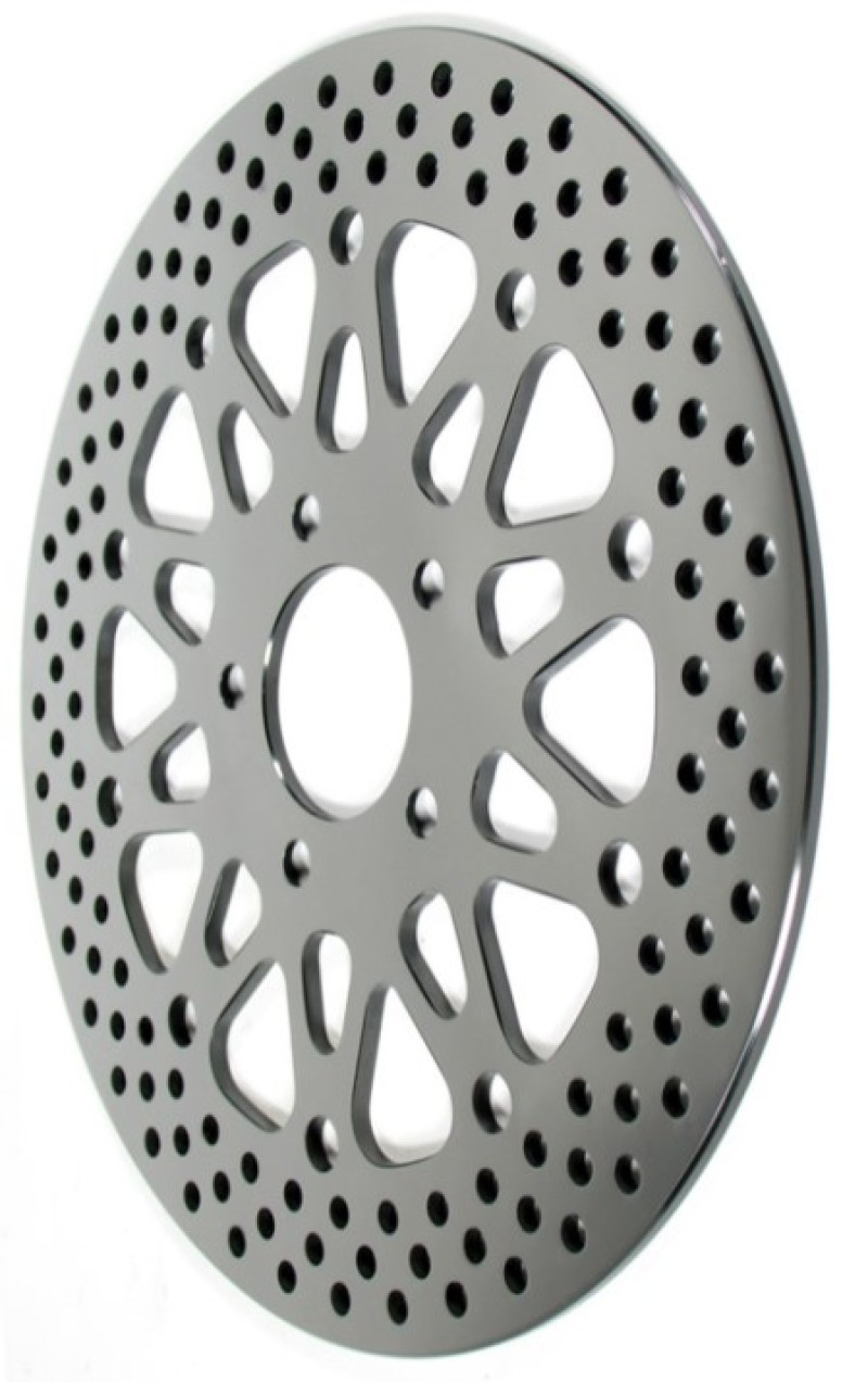 Wilwood 160-10665 Brake Rotor Stainless Steel XDrilled Natural