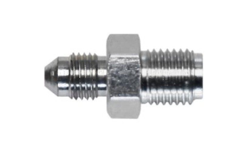 Wilwood Fitting Adaptor -3 JIC to 7/16-20 Male Steel - 220-14159