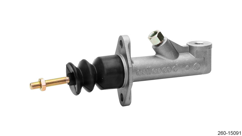 Wilwood 260-15091 GS Compact Remote Master Cylinder 3/4" Bore Size Black E-coat