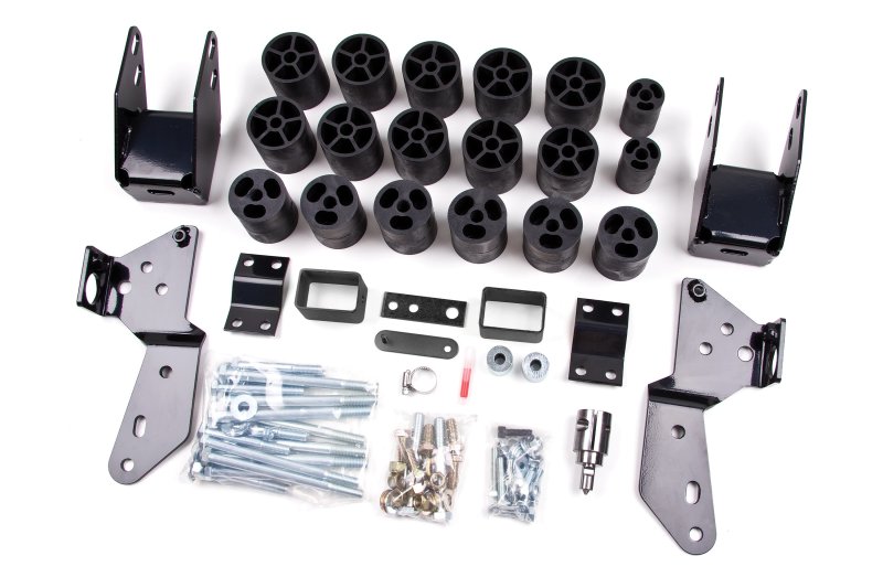 Zone Offroad ZONC9350 3" Body Lift Kit; For 2007-2013 Silverado/Sierra 1500