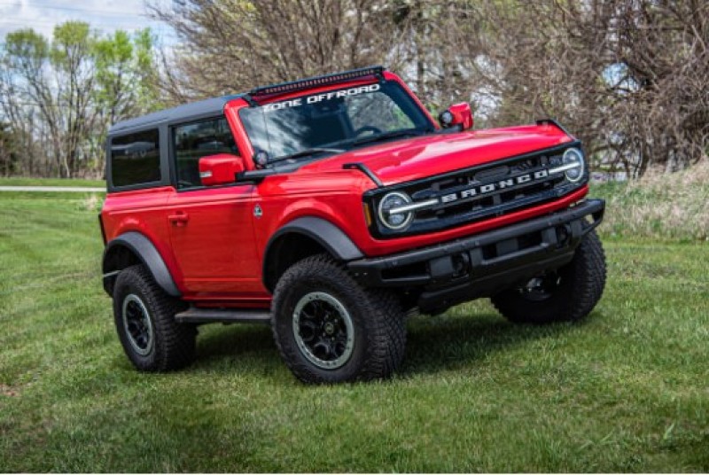 Zone Offroad 2021 Ford Bronco 2in Fr 1in Rr Lift Kit - ZONF1220