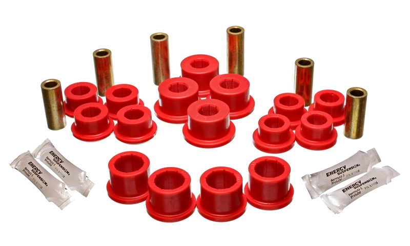 Energy Suspension 11.3108R Control Arm Bushing Set Rear For 04-07 Mazda RX-8