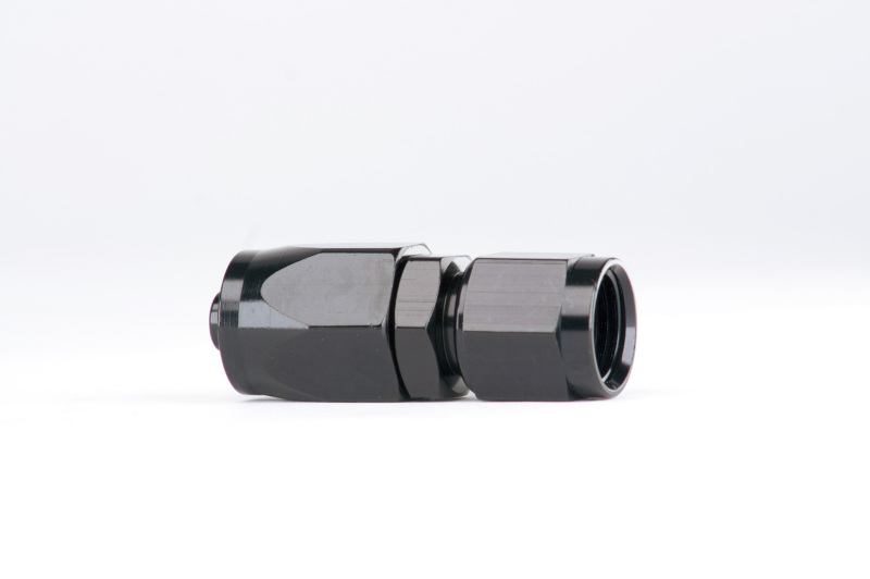 Aeromotive 15650 6AN straight hose end fitting Black