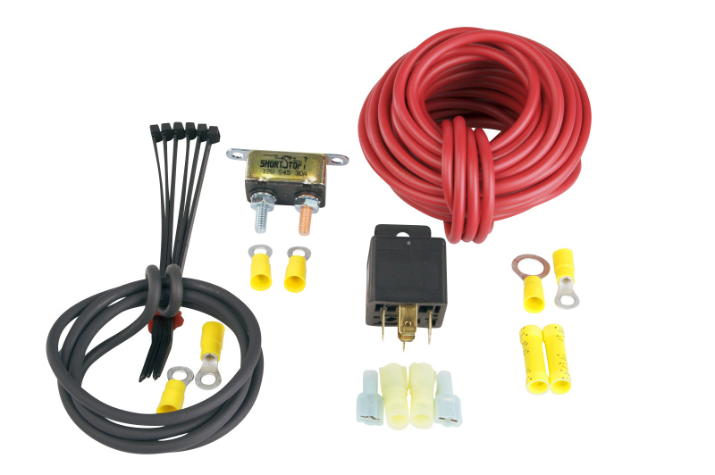 Aeromotive 16301 Wiring Kit Fuel Pump 30 Amp Rating 30 Amp Relay Kit