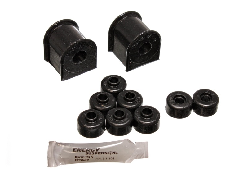 Energy Suspension fits  89-94 Nissan 240SX (S13) Black 15mm Rear Sway Bar Bushing Set - 7.5122G