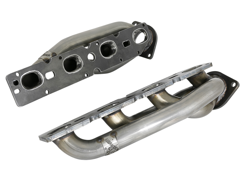 aFe 48-32023 Twisted Steel 304 SS Shorty Header For Ram 1500 5.7-V8