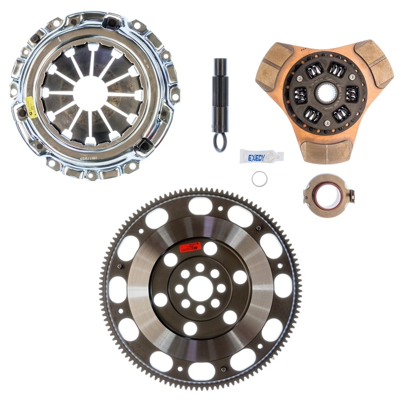 Exedy fits  2002-2006 Acura RSX Base L4 Stage 2 Cerametallic Clutch Thick Disc Incl. HF02 Lightweight FW - 08951FW