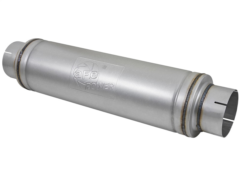 aFe Power 49M00023 ATLAS 5" Aluminized Muffler - 7" Center In/Out x 24" Body
