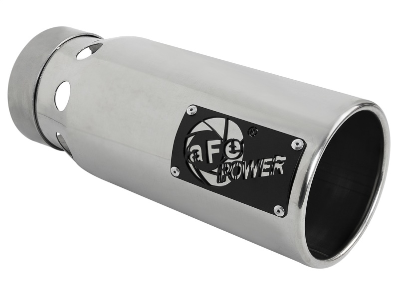 aFe Power 49T40501-P122 For Saturn 4S - 4" Intercooled Exhaust Tip - 4" x 5" Out