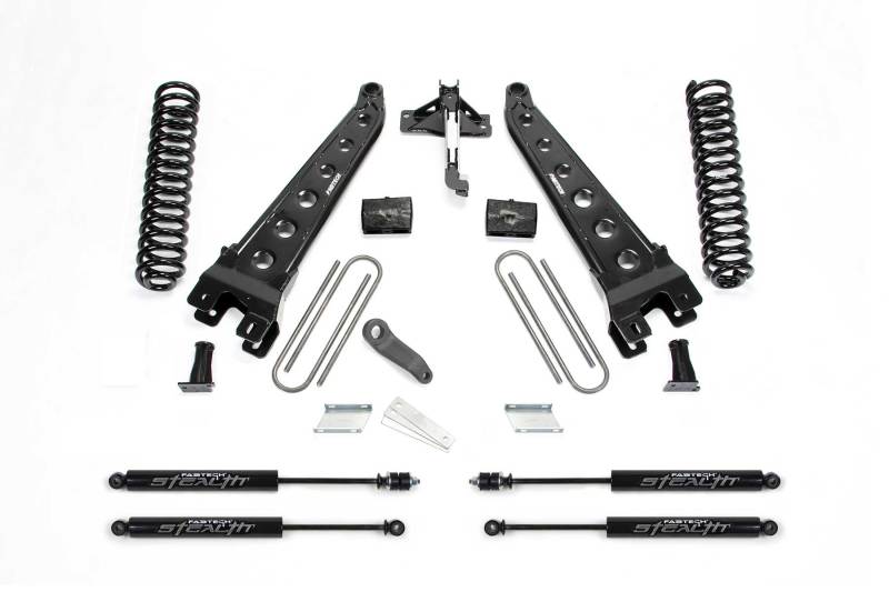 Fabtech fits  17-21 Ford F250/F350 4WD Diesel 6in Rad Arm Sys w/Coils & Stealth - K2218M