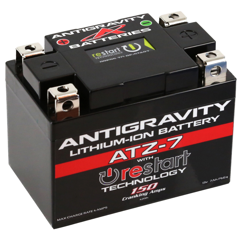 Antigravity YTZ7 Lithium Battery w/Re-Start - AG-ATZ7-RS