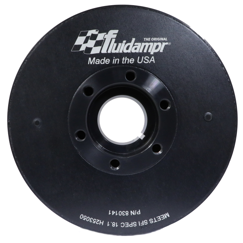 Fluidampr 830141 Harmonic Balancer External Balance Black For Gmc Sierra 2017-19