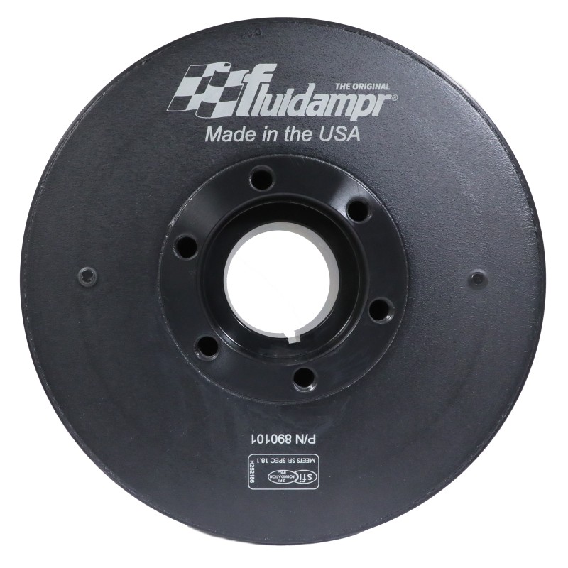 Fluidampr 890101 Harmonic Balancer External Black For Chevy/GMC Duramax Diesel