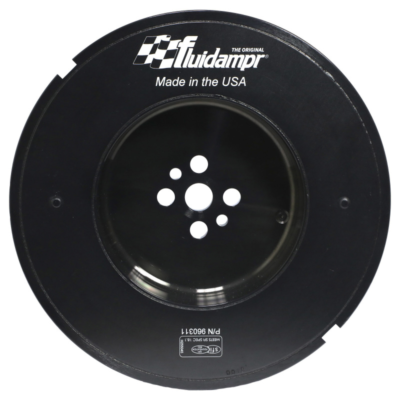 Fluidampr 960311 Harmonic Balancer Internal Steel Black For Dodge Cummins Diesel