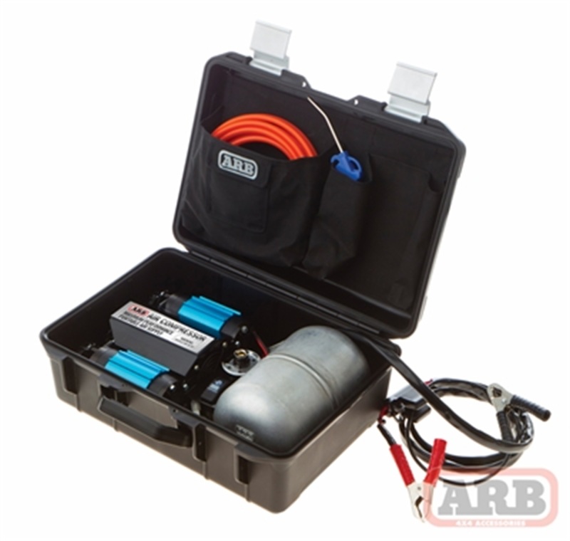 ARB CKMTP12 Twin Motor High Performance Portable 12 Volt Air Compressor Kit