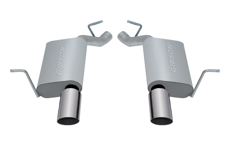 Gibson 616006 Axle-Back Stainless Steel Dual Exhaust System; For Durango