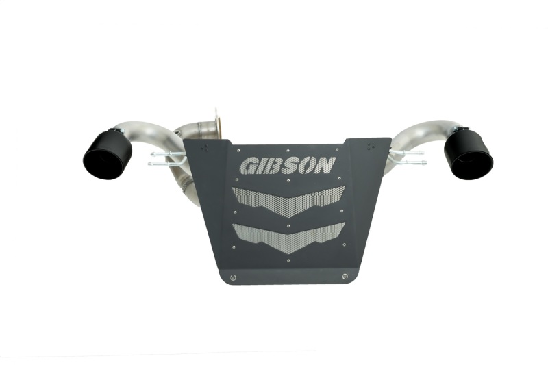 Gibson Performance Exhaust 91000B Black Ceramic Dual Exhaust For Honda Talon