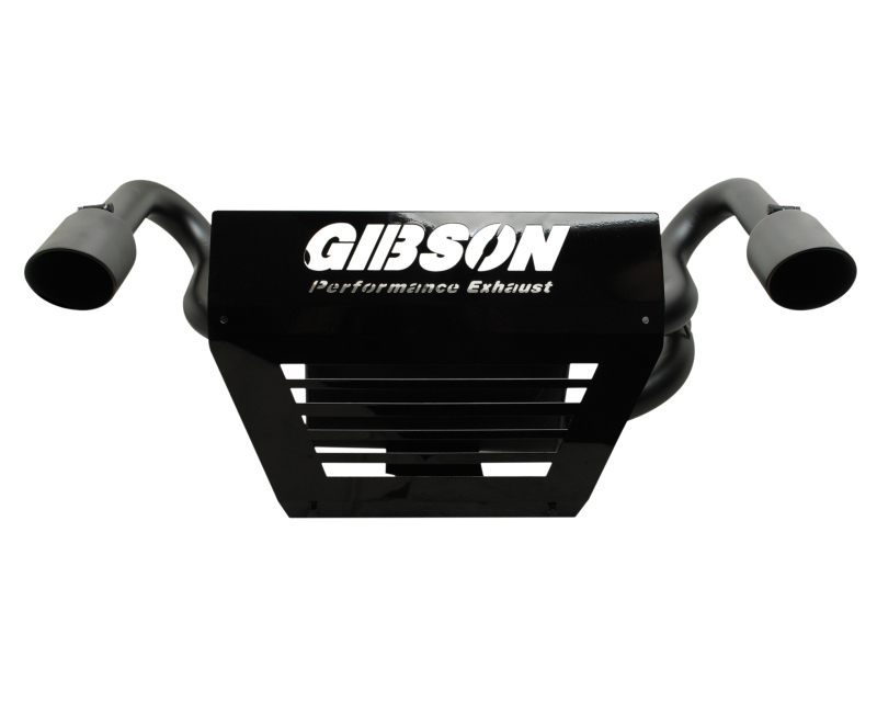 Gibson 98015 Dual Exhaust - Black Ceramic; For 2014 Polaris RZR XP 1000 EPS