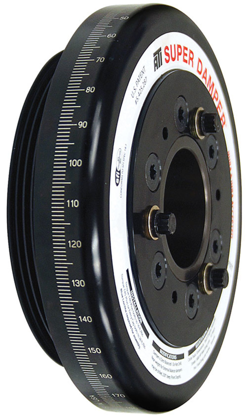 ATI Performance 918456 Harmonic Balancer Super Damper Elastomer Aluminum