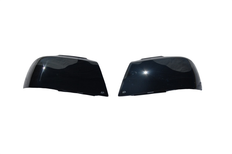 AVS fits  87-91 Ford Bronco Headlight Covers - Black - 37827