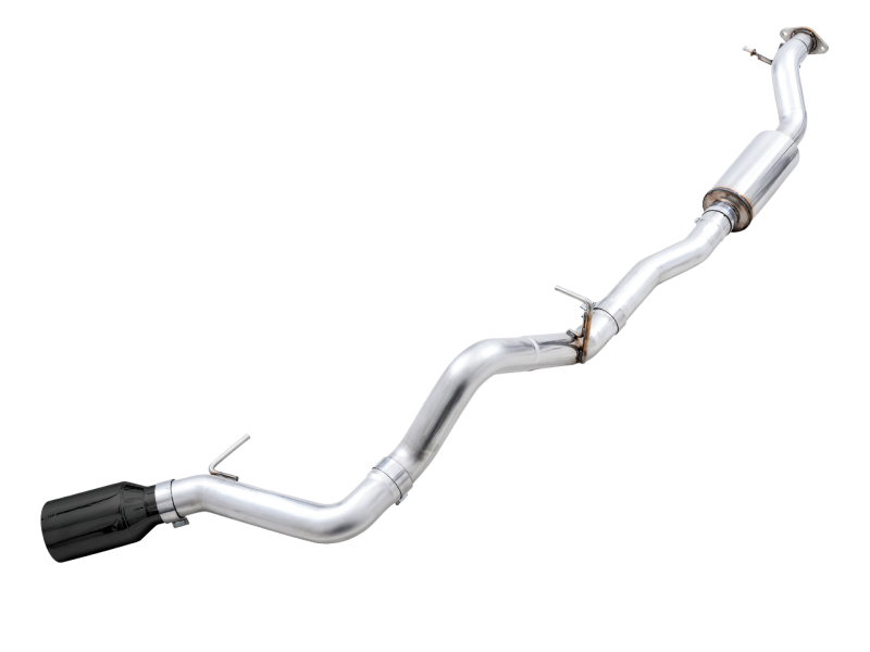 AWE Tuning 3015-23789 Cat-Back Exhaust System - Single 5" Diamond Black Tip NEW