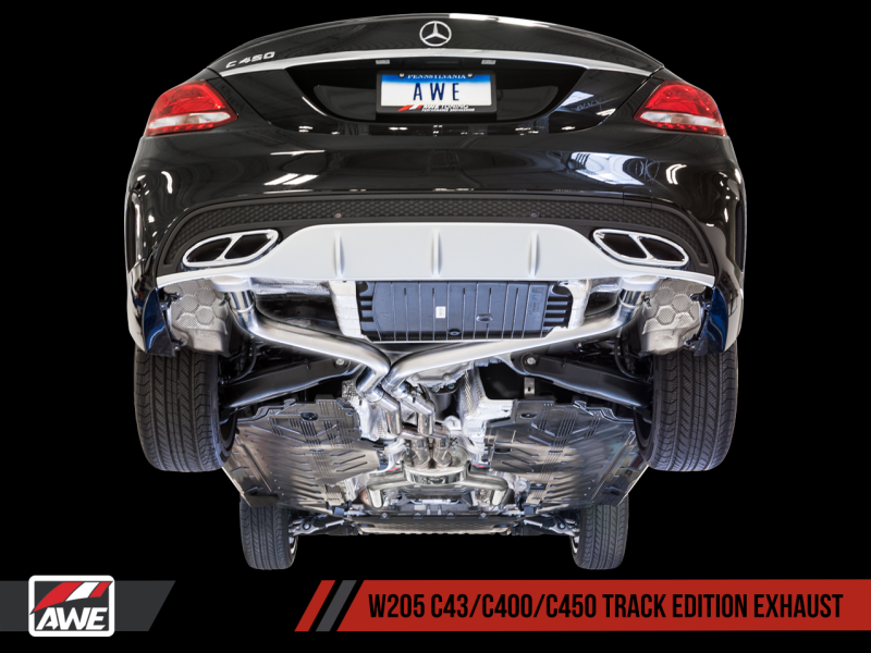 AWE Tuning 3020-31016 Track Edition Exhaust System For Mercedes-Benz AMG C43 NEW