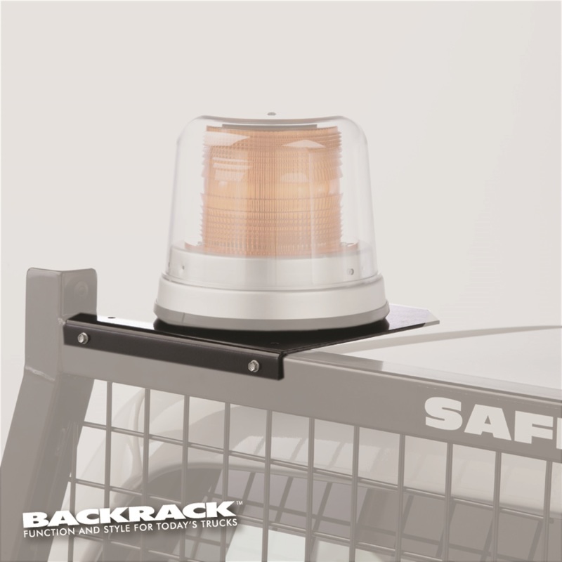 Backrack 41000 Universal Safety Rack Light Bracket (Black)