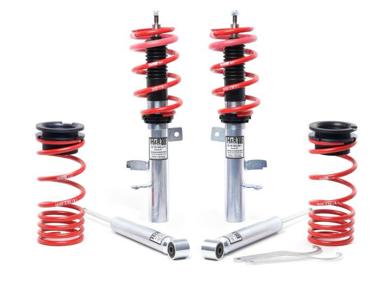 H&R Springs 51661 Coilover Adjustable Spring Lowering Kit For Ford Focus NEW