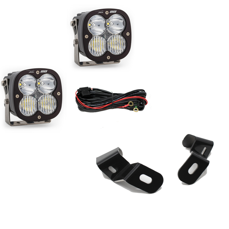 Baja Designs 448041 XL80 A-Pillar LED Light Kit For Dodge Ram 2500/3500 NEW