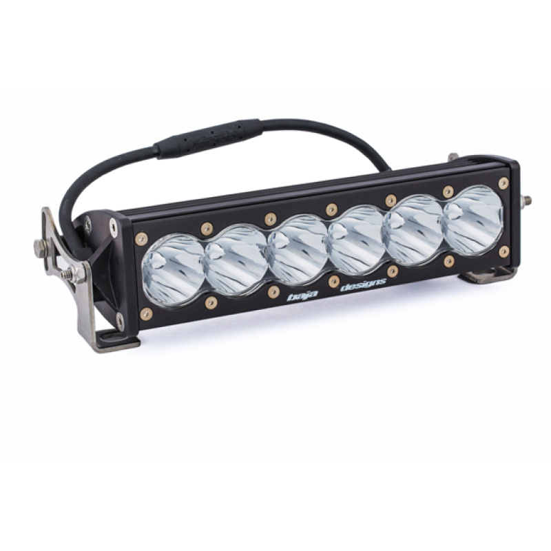 Baja Designs 451001 OnX6+ 10" Straight High Speed Spot LED Light Bar - White NEW