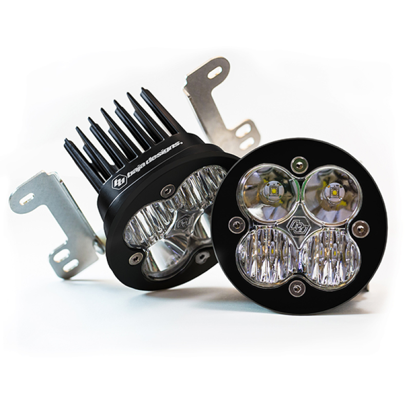 Baja Designs 597503 Squadron R Pro Fog Lights Pocket For 07-17 Jeep Wrangler JK