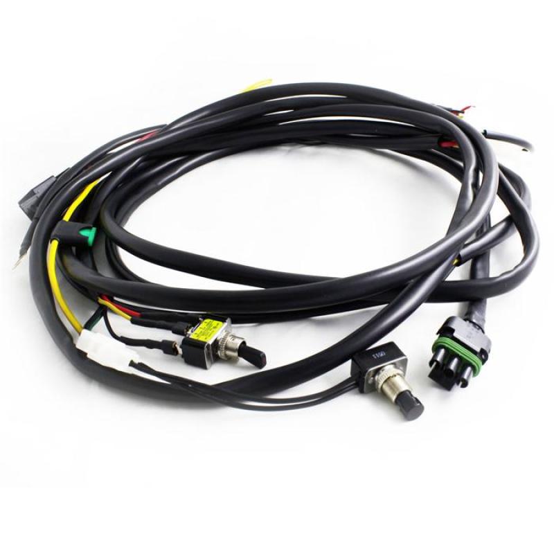 Baja Designs 640119 XL/OnX6 Hi-Power Wire Harness w/Mode-2 lights max 325 watts