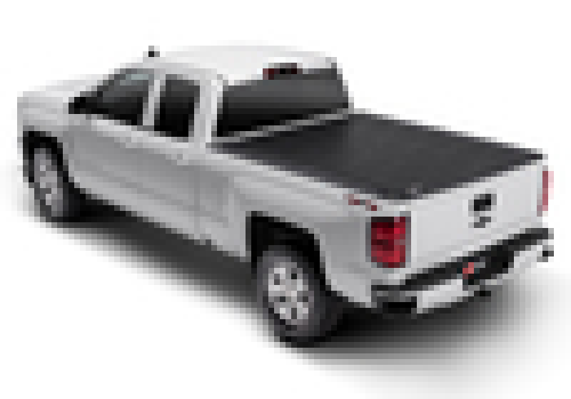 BAK 39122 Hard Roll-Up Tonneau Cover Aluminum Black For 14-20 GMC Sierra HD 8ft.