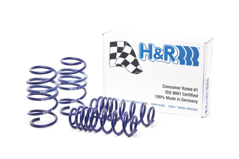 H&R Spring 54787-55 OE Sport Lowering Coil Spring For 15-17 VW Golf GTI MK7