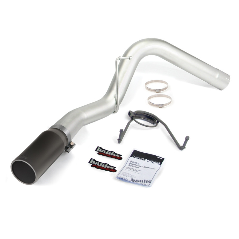 Banks 49775-B Monster Exhaust System 4" Single Exit For Ram 2500/3500 6.7L 13-18