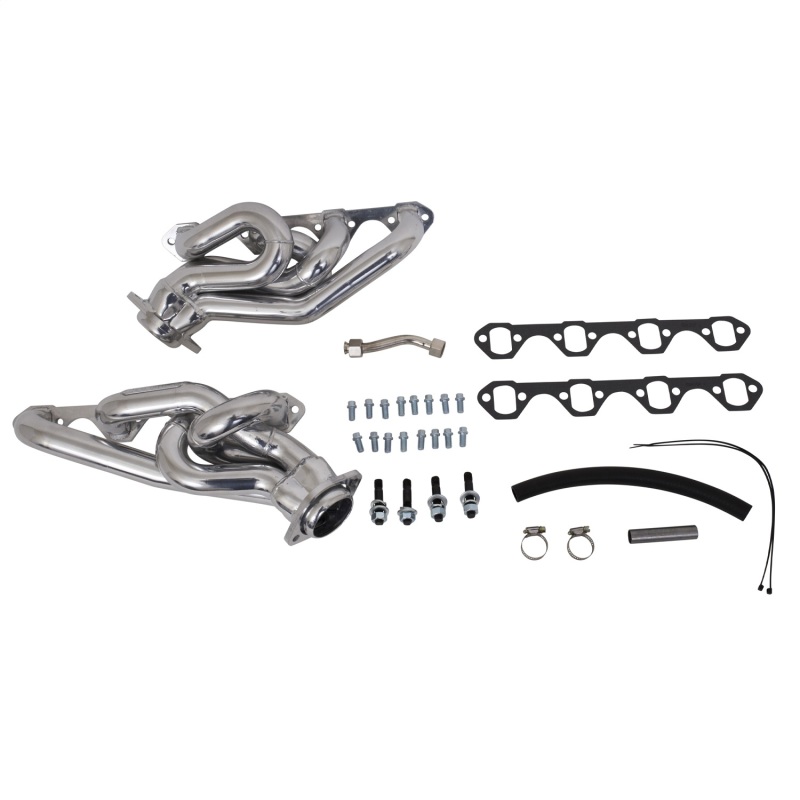 BBK fits 94-95 Mustang 5.0 Shorty Tuned Length Exhaust Headers - 1-5/8 Silver Ceramic - 15290