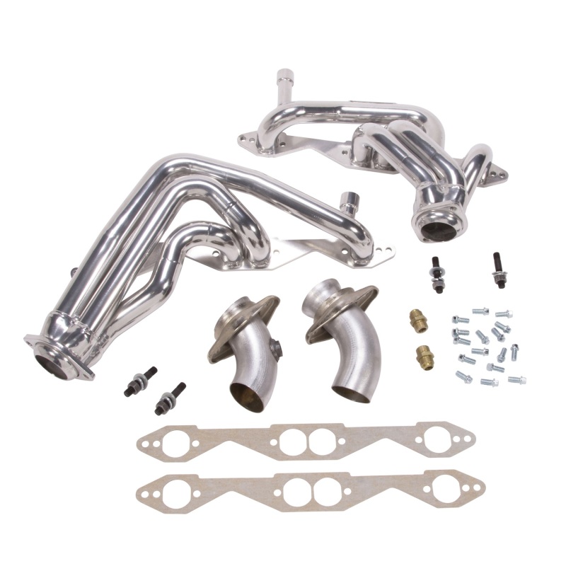 BBK fits 93-96 Chevrolet Impala SS Shorty Tuned Length Exhaust Headers - 1-5/8 Silver Ceramic - 15950