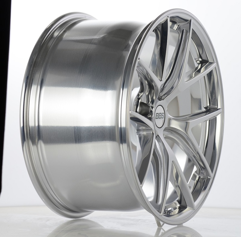 BBS CI-R 20x11.5 5x120 ET52 Ceramic Polished Rim Protector Wheel -82mm PFS/Clip Required - CI0801CP