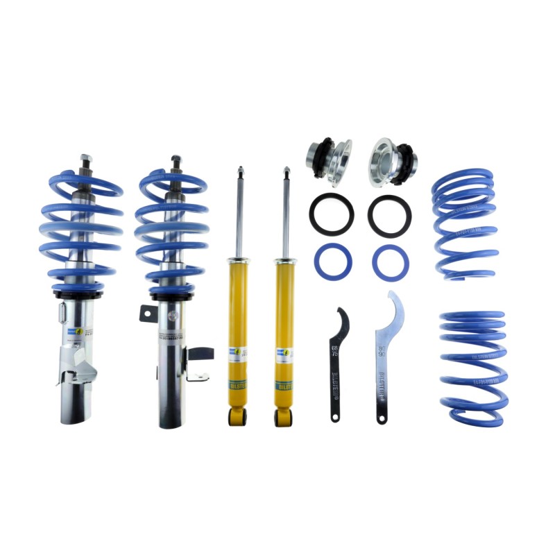 Bilstein B14 (PSS) fits 13-14 Ford Focus ST L4 Front & Rear Monotube Performance Suspension Kit - 47-232952