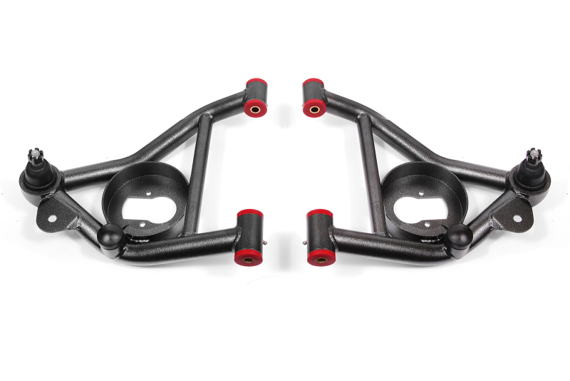 BMR Suspension AA011H Control Arms Tubular Front Lower Steel Black